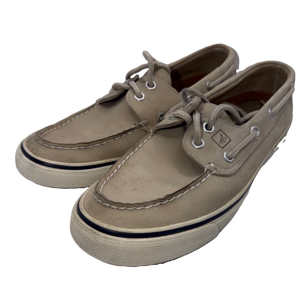 Size 8.5 - Men’s Sperry Top Sider Boat Shoes - Tan